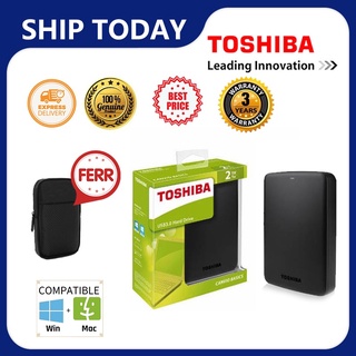 ◩ Toshiba Canvio 500GB/1TB/2TB Portable External Hard Drive Hard Disk Storage
