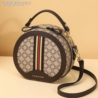 ✲◑✤Cowhide bag female 2021 new trendy fashion wild broadband shoulder bag messenger bag Xia Xiaofang