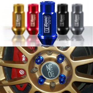 20PCS Universal D1 Spec Racing Car Wheel Lug Nuts M12 x Lightweight Aluminum (1)