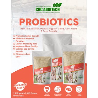 CHC AGRITECH NATURAL PROBIOTICS FOR LIVESTOCK, POULTRY, EXOTIC BIRDS, PIGEONS & OTHER 100grams