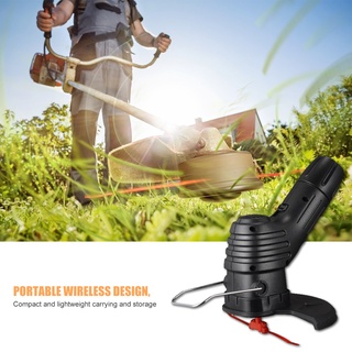 Electric Grass Trimmer Cordless Lawn Mower Household Garden Tools String Cutter Pruning Lawn Mower f