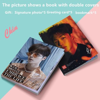 NINE PERCENT Chen Linong Photobook Chinese Star Photo Album Book With Signature photo Bookmark