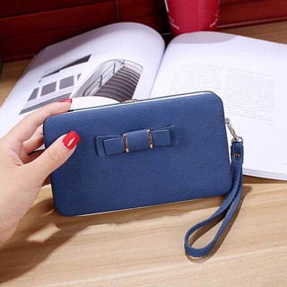 Korean cellphone wallet handbag gripesack travel pouch PU BG489