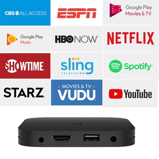 ❧♞NEW Xiaomi Mi Box S 4K HDR Android TV 8.1 with Google Assistant [Original Global Version]