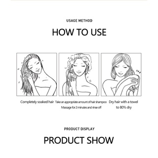 Ginger shampoo to prevent hair loss hair loss shampoo oil control hair care anti hair loss (4)