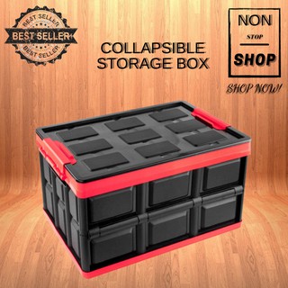 Collapsible Storage Box, Crate Car Backup Plastic Storage Box Good Quality (1)