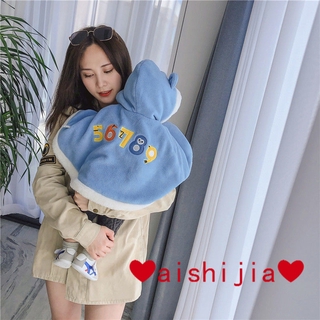 readystock❤aishijia❤【80--100】New Babies' Cloak Spring and Autumn Boys and Girls Baby Cape Newborn Full Moon Full Year Outwear Babies' Cloak Cloak Coat Colorful Warm Fashionable Sweater Coat (4)