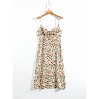 Fashion Floral Sling Dress 95557