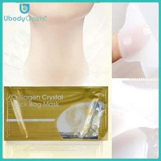 【Fast Delivery】UbodyOasis Collagen Crystal Neck Mask Brighten skin colour Moisturizing and whitening Anti-aging mask Nourish and firm Neck wrinkle reduction mask