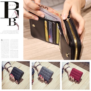 YZ Korean Cute Fashion Women PU Leather Mini Wallet Card Key Holder WL10