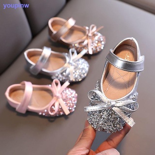 Girls leather shoes 2021 spring and autumn new Korean princess shoes girl single shoes soft sole bow children s performance shoes trend