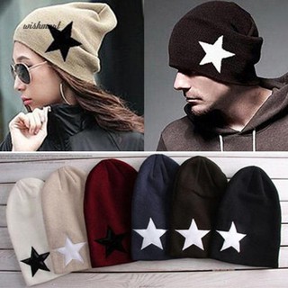 ☀WISH Star Warm Hip-Hop Knit Cap Ski Skull Beanie Hat