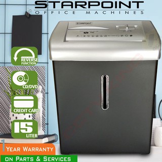 STARPOINT C116a Cross Cut Paper Shredder, Shredding Machine