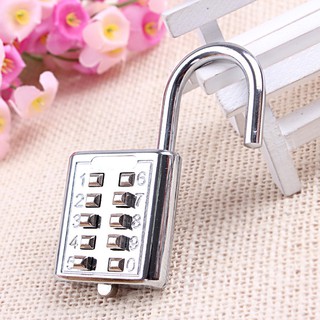 Merchandise.Ph 40mm Mechanical password padlock Travel Luggage Lock Digit Combination Lock