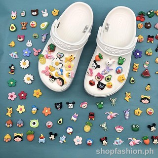 Shoelace Decorative Crocs shoes decorative buckle shoe accessories detachable cute cartoon 3D three-dimensional sandals (1)