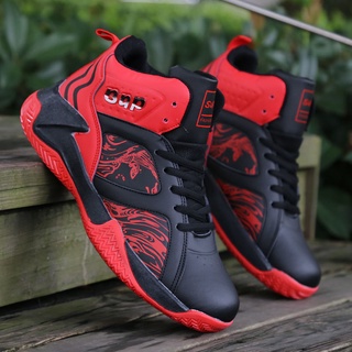 Professional Mens Basketball Shoes Outdoor Sneakers Men Wear Resistant Gym Cushioning Shoes