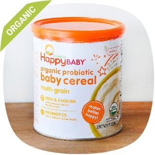 Organic Probiotic Baby Cereal Multi-grain 198g (Happy Baby)