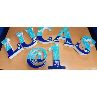 Customized Letter Standee - Under the Sea Theme (6)
