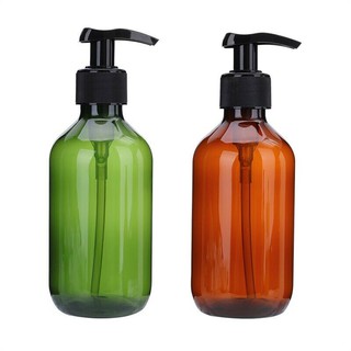 Lotion Pump Bottle Makeup Shampoo Soap Travel Dispenser Container 300ML