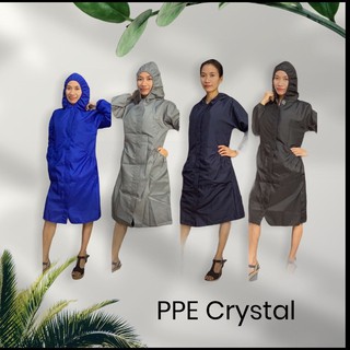◐PPE suit CRYSTAL Unisex washable labgown w/pocket best seller