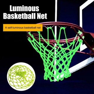Green Fluorescent Standard Basketball Net Luminous Basketball Sports Indoor Net Outdoor L8L4 (3)