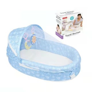 HelloBaby Portable Baby Separated Bed with Bed Nets travel Bassinet For Baby