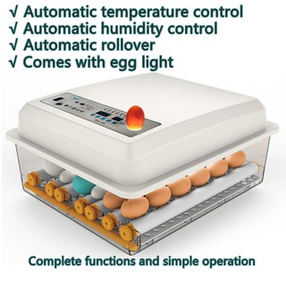On Stock Eggs Incubator Digital Automatic 220V/12V 12/16/30/36/48/56 Fully Automatic Egg Hatching