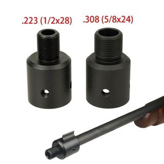 MmOD Ruger 10/22 threaded tube adapter Muzzle Brake Adapter 1/2-28 5/8-24