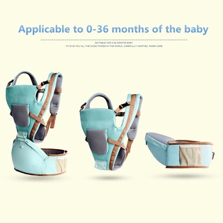 【Jualan spot】 Hot! Baby Carrier Infant Backpack Waist Stool Baby Hip Seat (2)