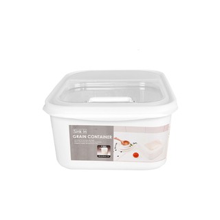 LOCAUPIN 10kg Kitchen Storage Food Storage Box Rice Container Sealed Moisture-Proof w/ measuring cup