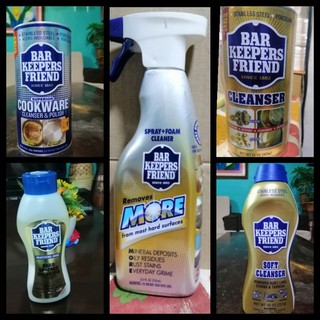 Bar Keepers Friend cleanser and polish