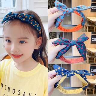 Children's hair band, female hair band, Korean girl head band, little girl cute face wash hair band,