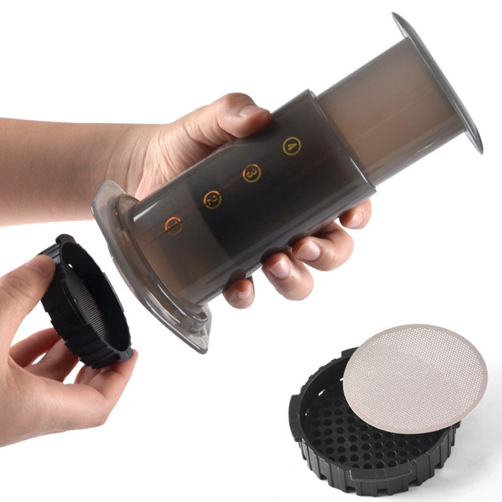 ada Portable French Press Coffee Maker | Vacuum Insulated Travel Mug for Commuter (8)