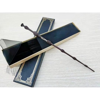 new box☃✙Harry Potter Wand Hermione Elder Snape Voldemort Premium Quality With Metal Core With Card