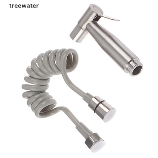 TREEWATER Toilet Bidet Spray Stainless Steel Handheld Bathroom Sprayer Shower Head .