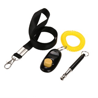 Ultrasonic Dog Training Whistle + Pet Training Clicker + Free Lanyard Set
