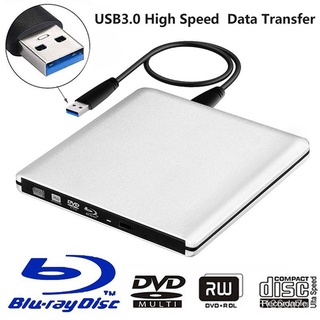 ZIYe USB 3.0 External Blu-ray DVD/BD/CD Drive Ultra-thin 3D Player/Writer/Burner