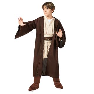New Star Wars Deluxe Jedi Warrior Cosplay Party Clothing Kids Fancy Halloween Purim Carnival Costumes