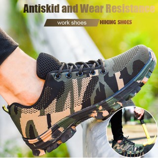 Men Indestructible Bulletproof Safety Shoes Military Work Lightweight Sneakers (1)