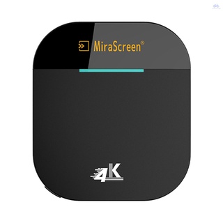 T.GO Mirascreen G5 Plus 2.4G/5G WiFi Display Receiver 4K UHD TV Stick Miracast DLNA AirPlay Screen Mirri