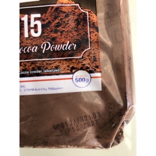 chocolate❡JB 15 alkalized cocoa powder DSR 500g unsweetened JB15