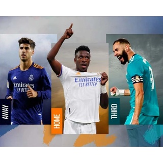 1:1 Copy ori 2021/2022 Real Madrid Home Kit/ Away Kit /Third Kit football soccer jersey