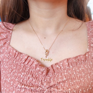 Rose Necklace By Twinklesidejewelry FREEBOX (2)