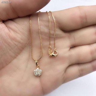 ✌▣necklaces✘✿【YH】10k Bangkok Rose Gold Plated Necklace