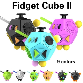 Fidget Cube II Toy Stress Anxiety Cube Toy Relieves Stress And Anxiety And Relax