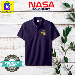Customized NASA Polo Shirt Design/NASA Logo Print/Pocket Size/Men Ladies polo shirt