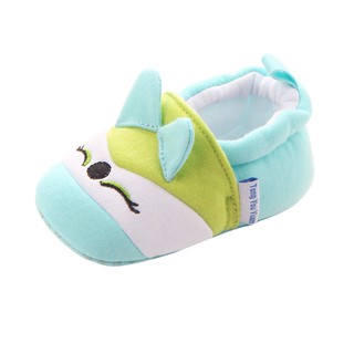 Cute Boy Girl Baby Soft Shoe Fring Soft Soled Non-Slip Footwear Crib Shoes GN/11 (4)