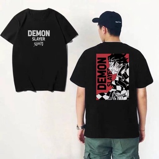 Printed t shirt anime unisex 100% cotton Ghost Slayer Tshirt For Men Graphic Print T shirt | Hot Ite