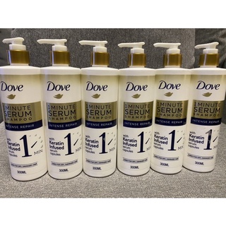 Original Dove 1 Minute Serum Shampoo intense Repair