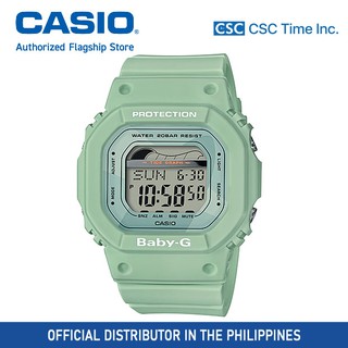 Casio Baby-G (BLX-560-3DR) Green Resin Strap Shock Resistant 200 Meter Tide Graph Watch for Women